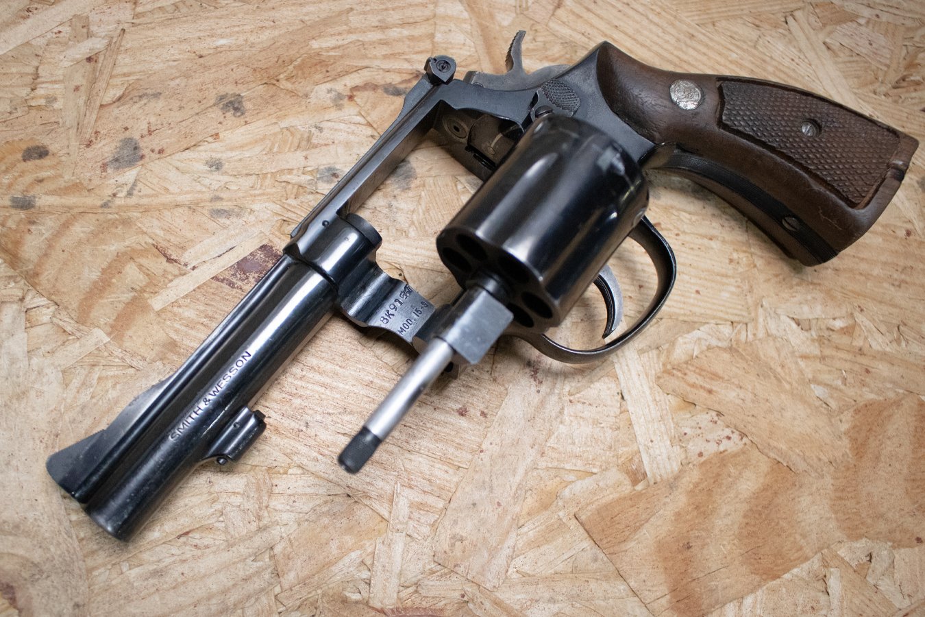 SMITH AND WESSON 15-3 38 Special Police Trade-In Revolvers